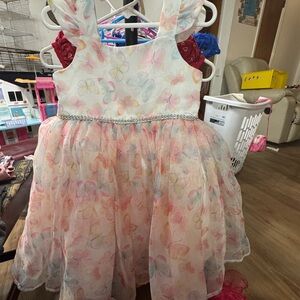 Blueberi Boulevard Pastel Butterfly Dress